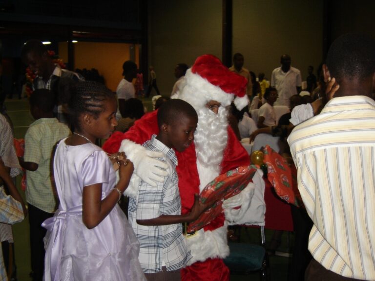 Santa is busy!