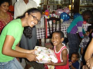 A gift and a smile