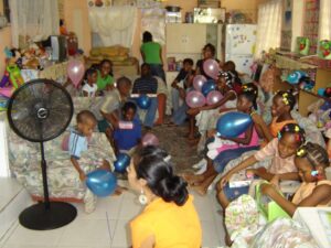 Balloons and playtime