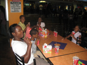 Gift For Life Foundation Trincity Mall outing, December 2009 — photograph 28