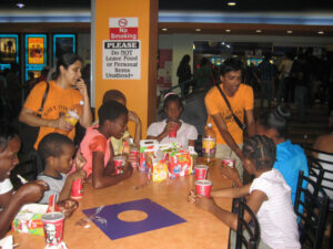 Gift For Life Foundation Trincity Mall outing, December 2009 — photograph 36