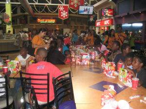 Gift For Life Foundation Trincity Mall outing, December 2009 — photograph 40