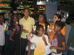 Gift For Life Foundation Trincity Mall outing, December 2009 — photograph 96