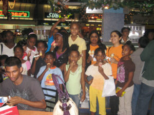 Gift For Life Foundation Trincity Mall outing, December 2009 — photograph 97